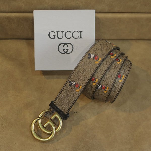 GUCC_I GG MICKEY MOUSE BELT WID OG BOX