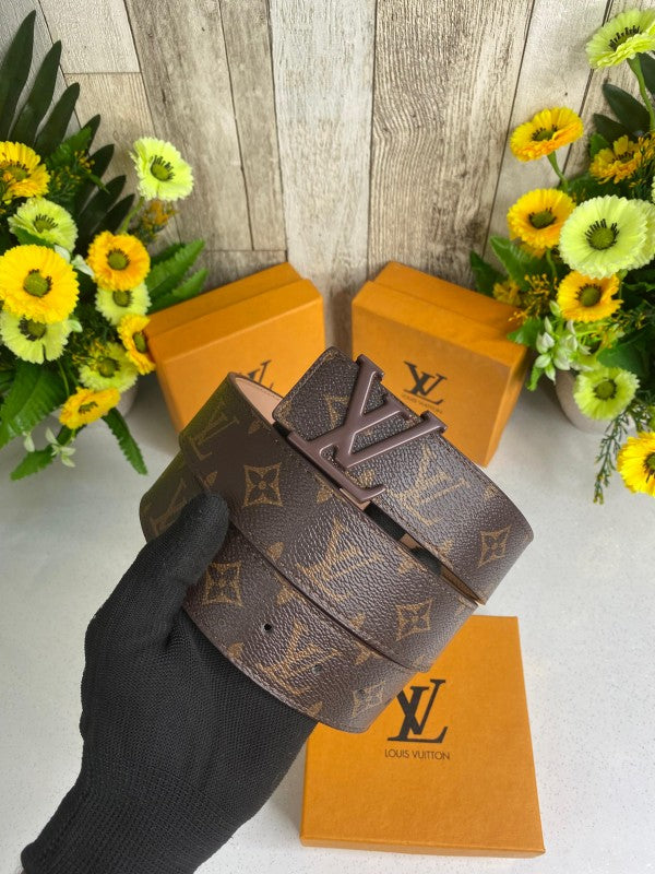LOUIS_VUITTON MONOGRAM BELT WID OG BOX 150