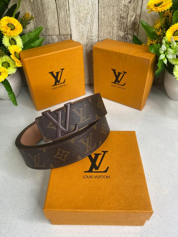 LOUIS_VUITTON MONOGRAM BELT WID OG BOX 150