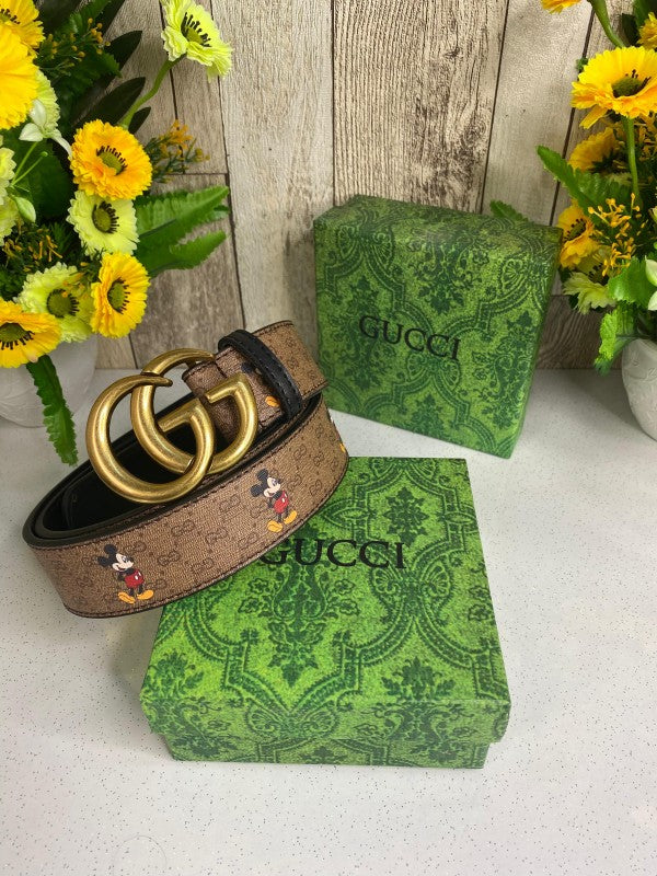 GUCC_I MICKEY MOUSE BELT WID OG BOX