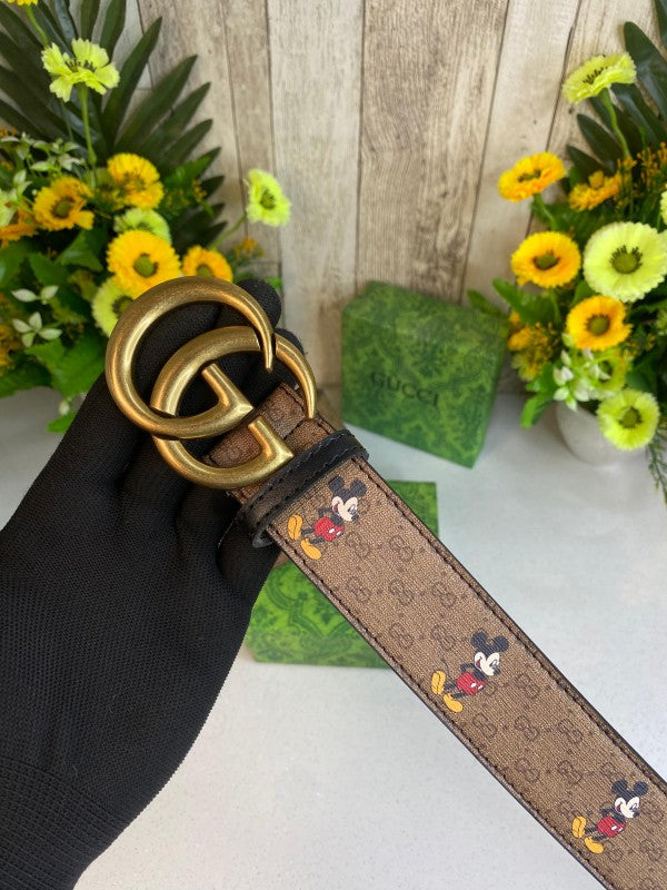 GUCC_I MICKEY MOUSE BELT WID OG BOX