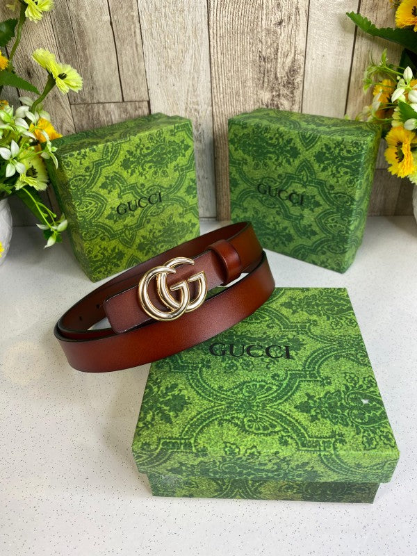 GUCC_I LADIES BELT WID OG BOX CARD