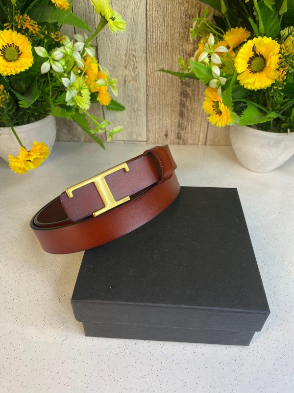 TORY_ BURCH LADIES BELT WID OG BOX CARD