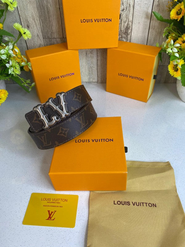 LOUIS_VUITTON PREMIUM BELT WID OG BOX DUST BAG CARD ALL ACCESSORIES 156