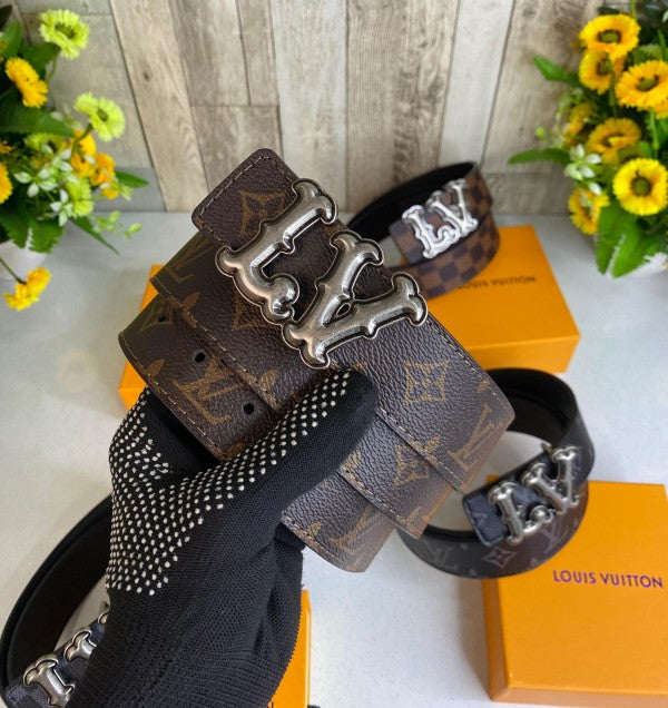 LOUIS_VUITTON PREMIUM BELT WID OG BOX DUST BAG CARD ALL ACCESSORIES 156