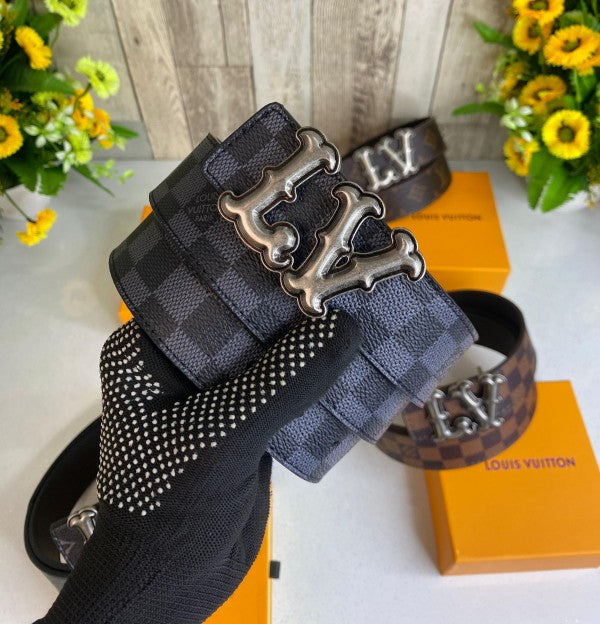LOUIS_VUITTON PREMIUM BELT WID OG BOX DUST BAG CARD ALL ACCESSORIES 157