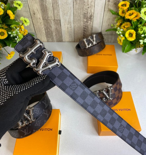 LOUIS_VUITTON PREMIUM BELT WID OG BOX DUST BAG CARD ALL ACCESSORIES 157