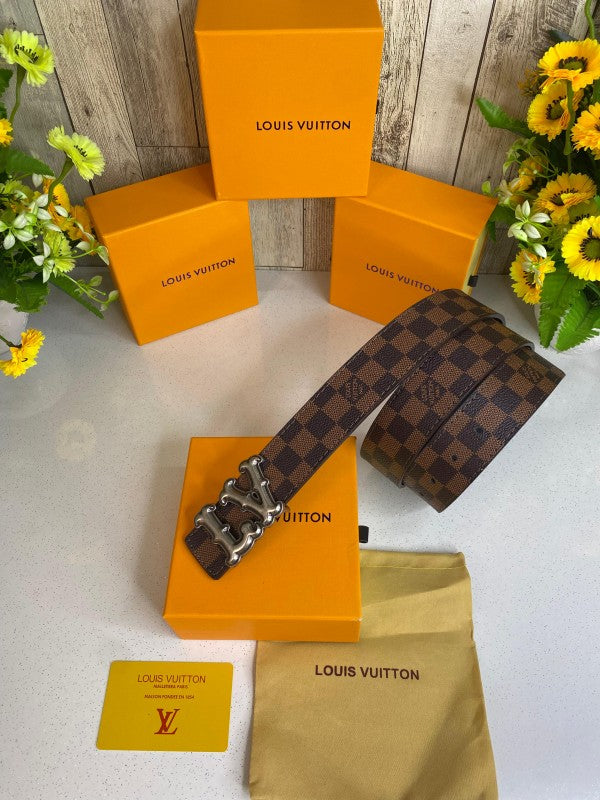 LOUIS_VUITTON PREMIUM BELT WID OG BOX DUST BAG CARD ALL ACCESSORIES 155