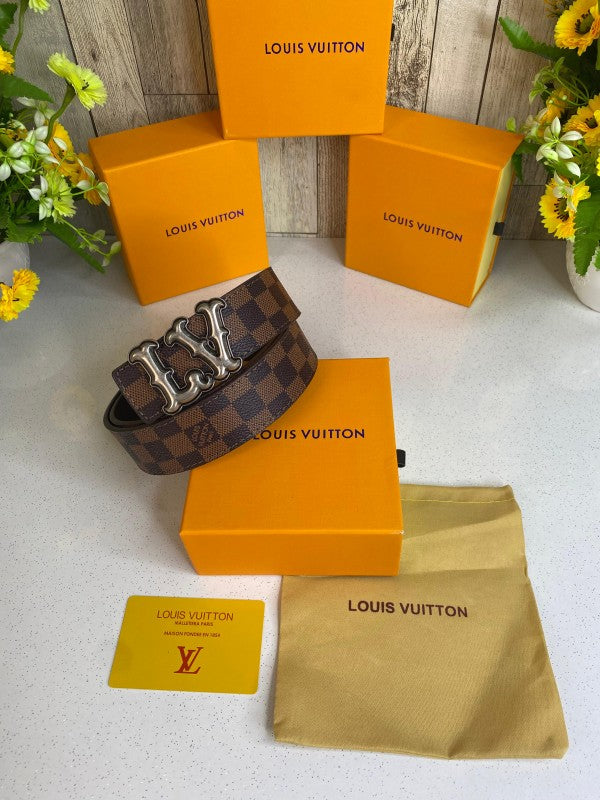 LOUIS_VUITTON PREMIUM BELT WID OG BOX DUST BAG CARD ALL ACCESSORIES 155