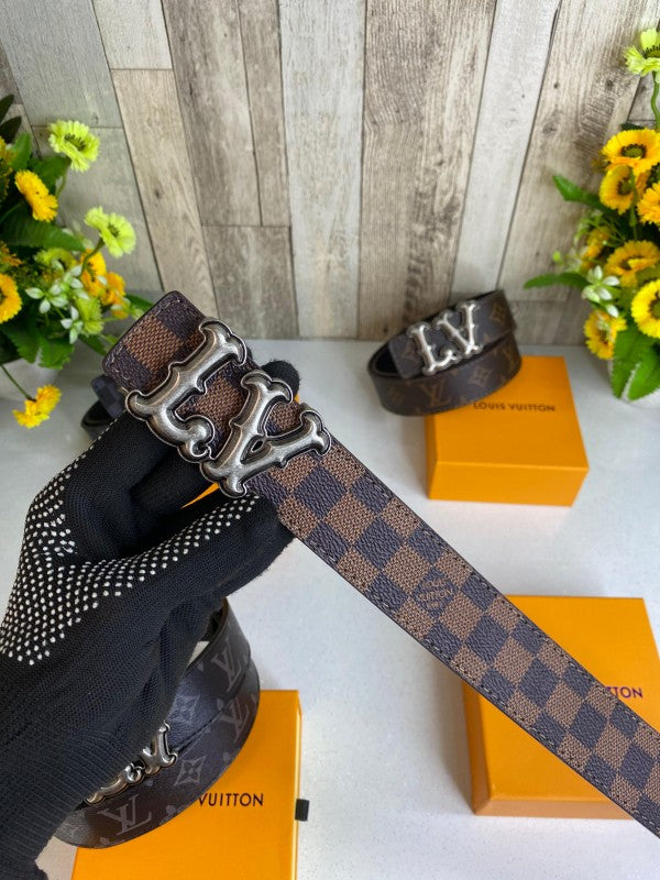LOUIS_VUITTON PREMIUM BELT WID OG BOX DUST BAG CARD ALL ACCESSORIES 155