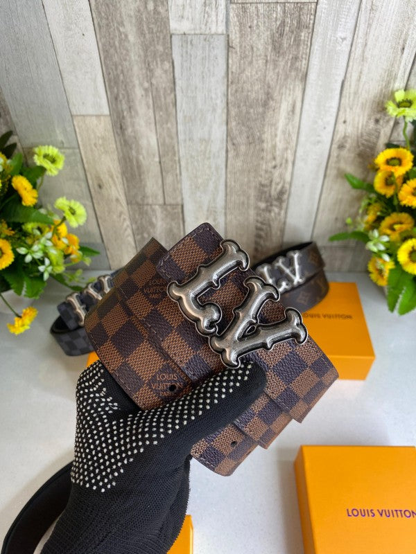LOUIS_VUITTON PREMIUM BELT WID OG BOX DUST BAG CARD ALL ACCESSORIES 155