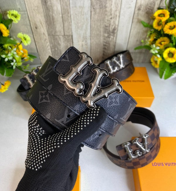 LOUIS_VUITTON PREMIUM BELT WID OG BOX DUST BAG CARD ALL ACCESSORIES 154