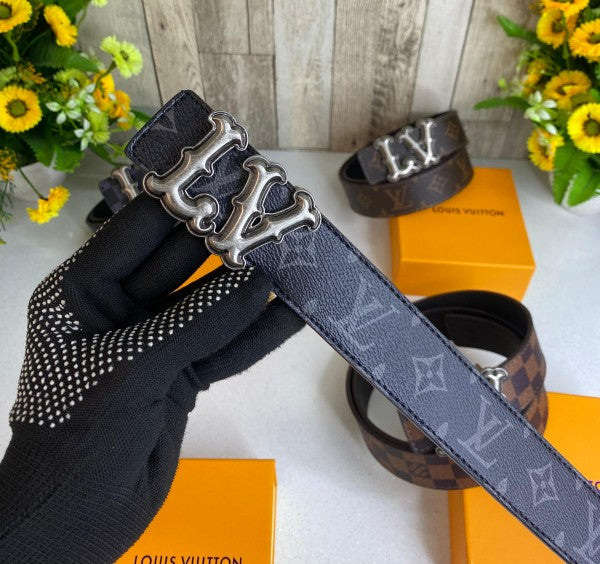 LOUIS_VUITTON PREMIUM BELT WID OG BOX DUST BAG CARD ALL ACCESSORIES 154