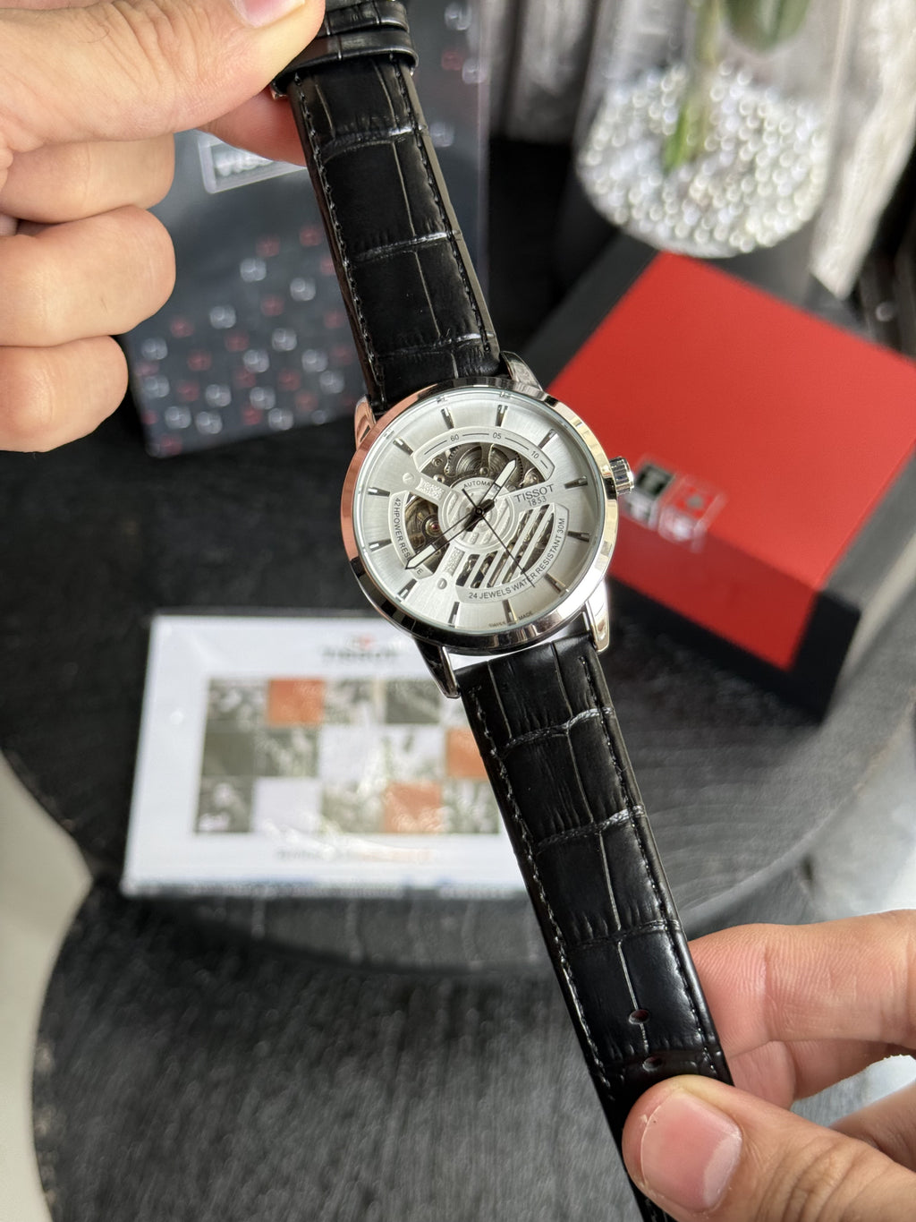 Tisso t Skeleton Automatic Open Heart Premium