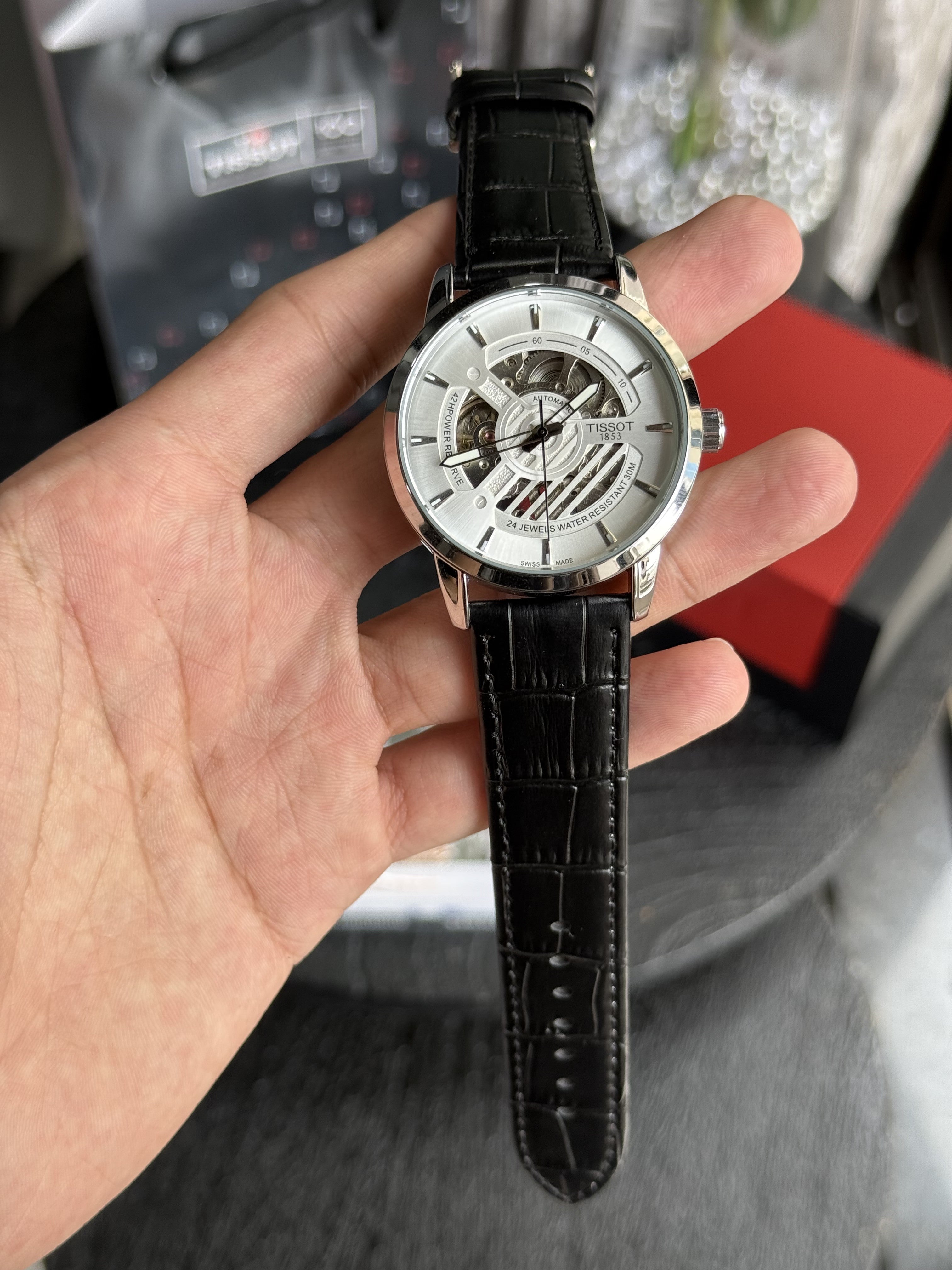 Tisso t Skeleton Automatic Open Heart Premium