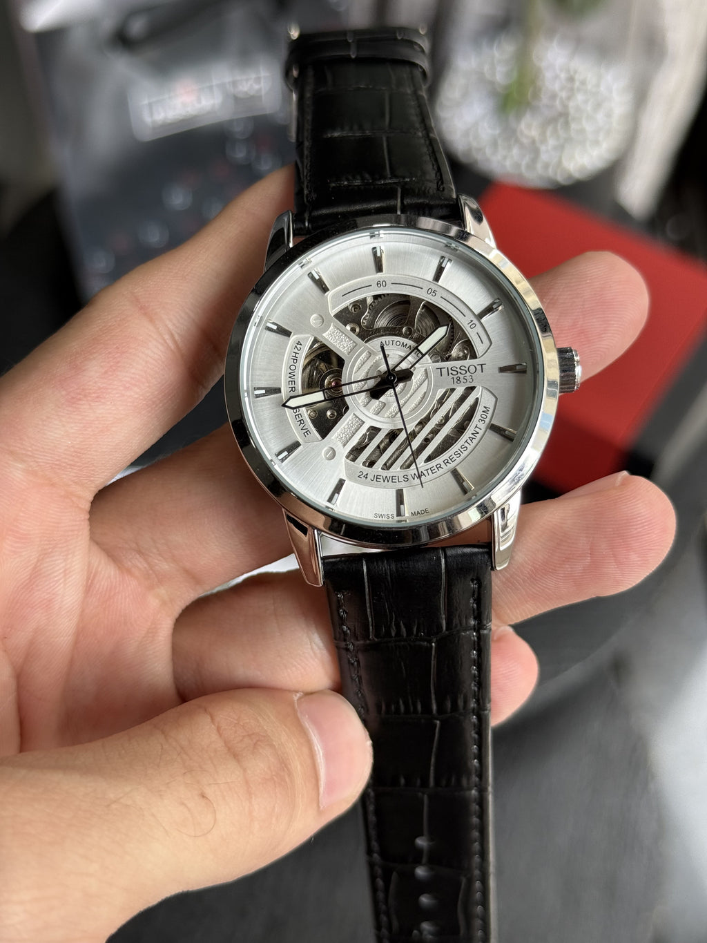 Tisso t Skeleton Automatic Open Heart Premium