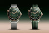 Omega Seamaster 300m Diver New Silver Copper Green Dial With Extra Silicon Strap