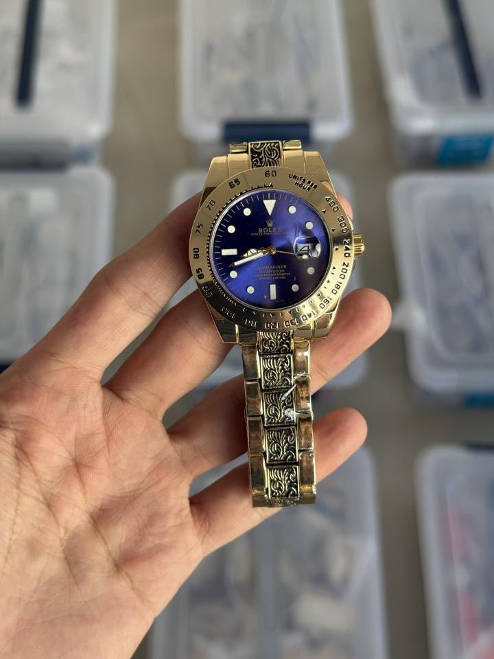 Role x Vintage Gold Blue Quartz