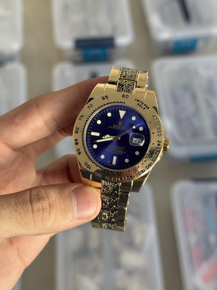 Role x Vintage Gold Blue Quartz