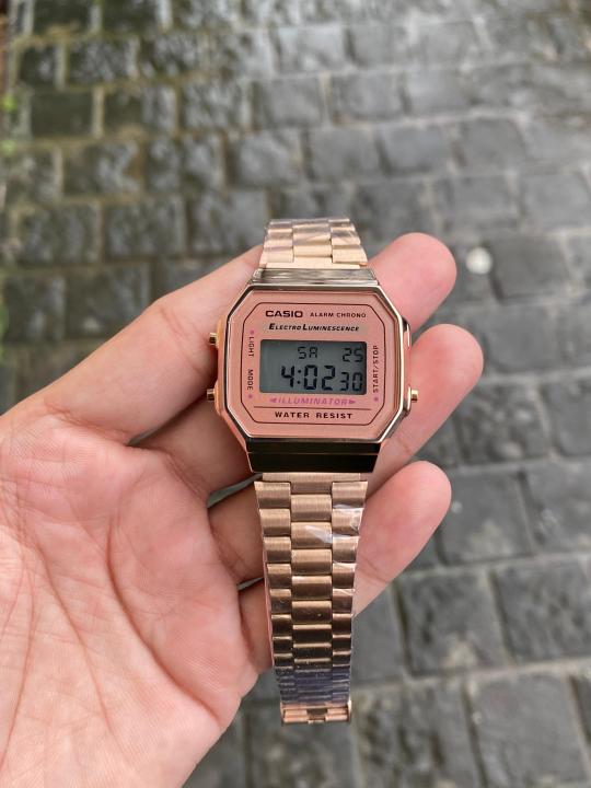 Casio Vintage Illuminator Rose Gold
