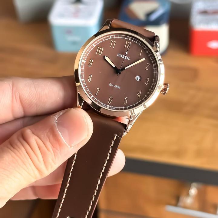 FOSSI_L DATE MENS WATCH