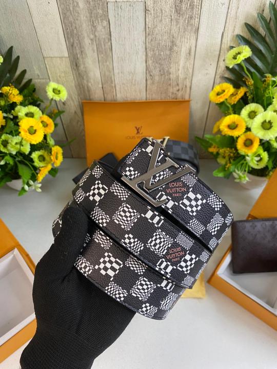 LOUIS_VUITTON BELT WALLET COMBO WID OG BOX CARD DUST BAG