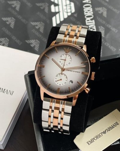 EMPORIO ARMA PREMIUM ALL CHRONO WORKING WATCH