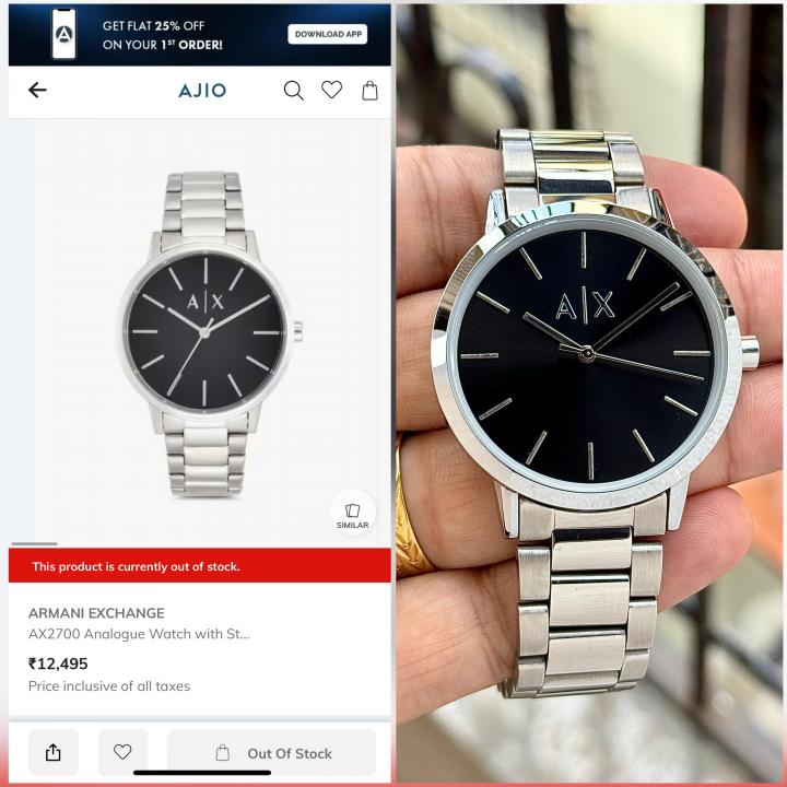 arma_i Exchange Mens Watch