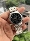 1853 TISSO ALL CHRONOGRAPH WORKING SILVER BLACK