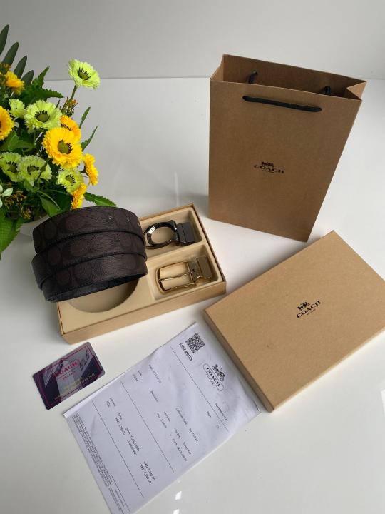 Coac_h Premium belt combo wid og box & accessories