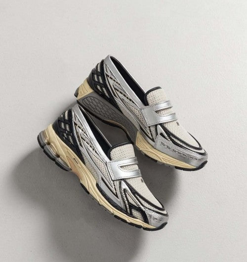 e 1906 Loafer Silver Metallic Cream Sale 371