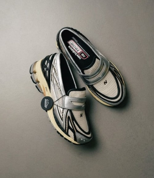 e 1906 Loafer Silver Metallic Cream Sale 371