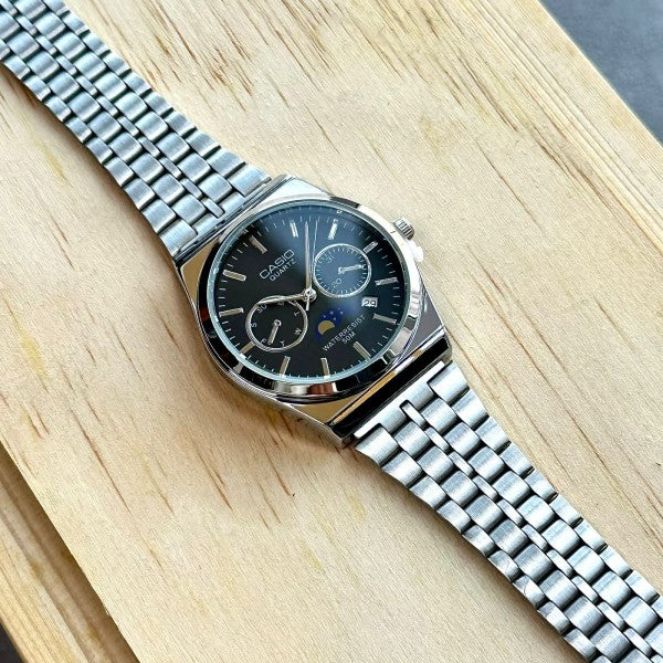 CASIO SUNMOON VINTAGE MENS WATCH