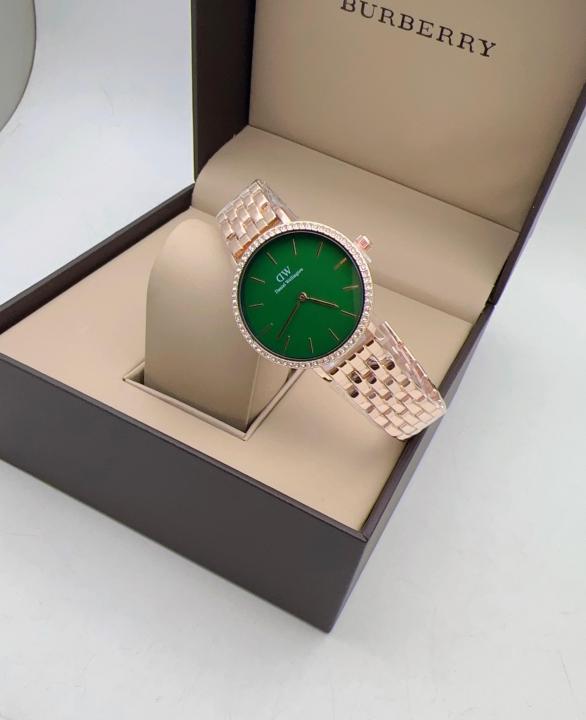 Daniel Wellington Round DW Green Dial