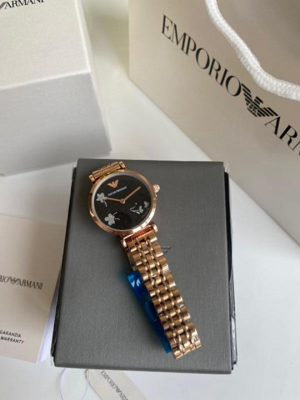 Emporio Arman  Rosegold_Flower