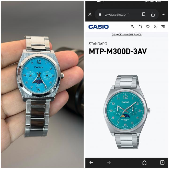 Casio vintage  sun-moon