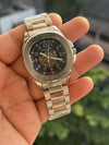 PATEK PHILIPE SILVER BLUE AUTOMATIC