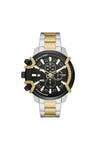 Diese_l 5Bar quartz stainless steel chronograph watch dz4573)