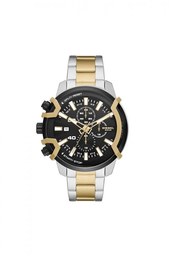 Diesal 5Bar quartz stainless steel chronograph watch dz4573)