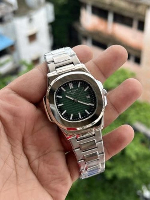 PATEK PHILLIP SILVER GREEN