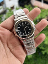 PATEK PHILLIP SILVER BLACK