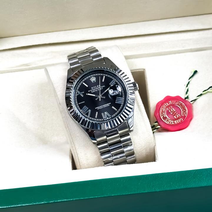 ROLE_X JUST DATE BLACK MENS WATCH