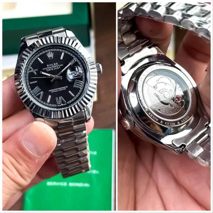 ROLE_X JUST DATE BLACK MENS WATCH