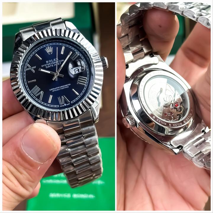 ROLE_X JUST DATE BLUE MENS WATCH