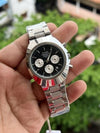 RAD ALL CHRONO WORKING SILVER BLACK DIAL