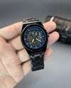 AUDEMARS_PIGUET BLACK BLUE MENS WATCH