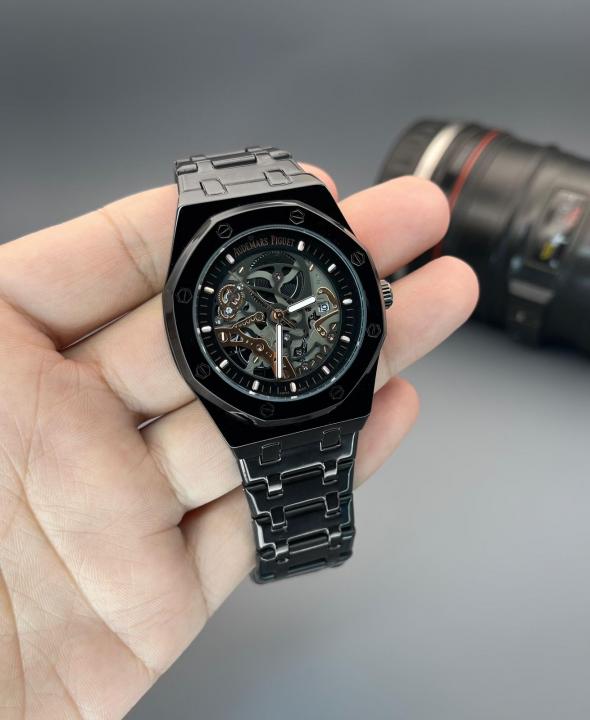 AUDEMARS_PIGUET FULL BLACK MENS WATCH