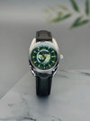 OMEG_A MENS GREEN WATCH