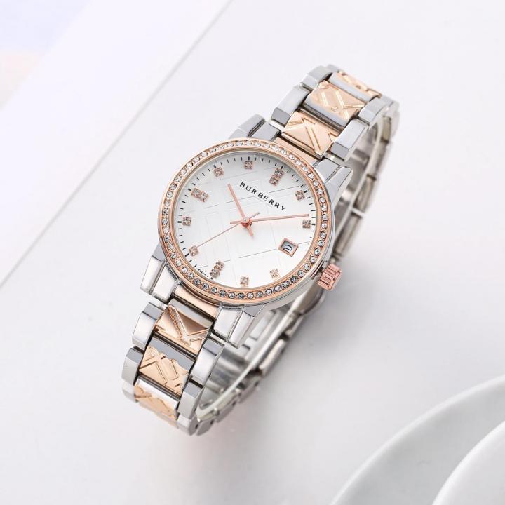 Burberry_Women_Rosegold_Twotone_BU9127