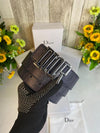 CD DIO_R MENS BELT WID OG BOX CARD & DUST BAG 535